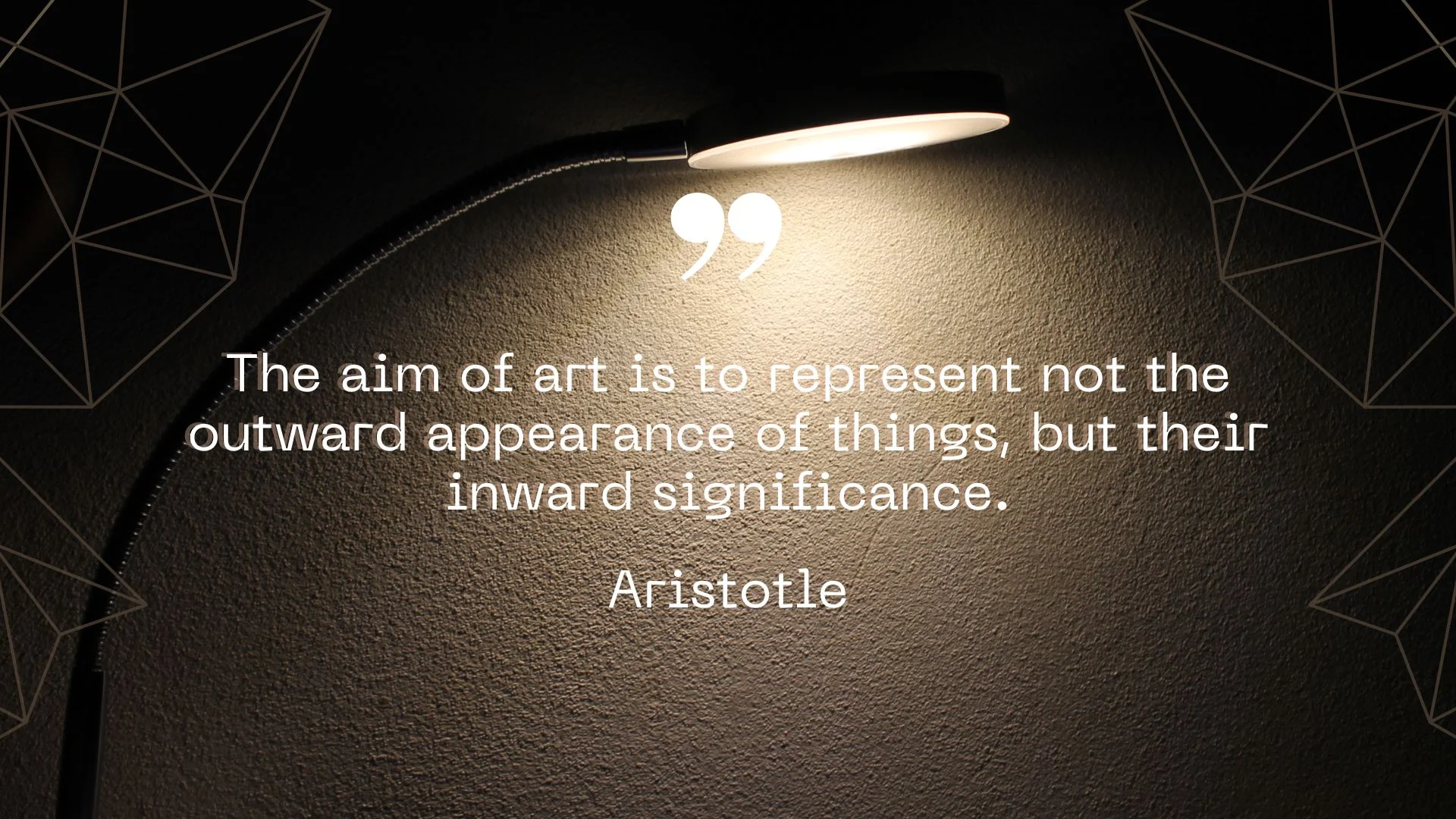 Aristotle on the Purpose of Art: Revealing Inward Significance