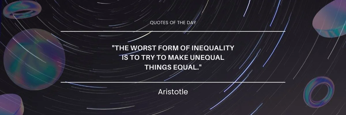 Aristotle's View on Inequality: The Fallacy of Equalizing Unequal Entities
