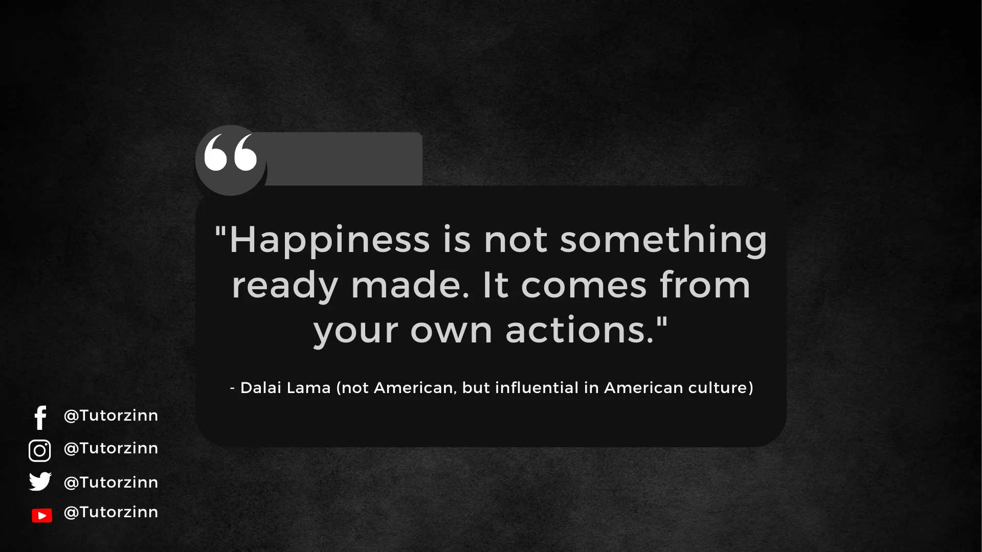 The Power of Personal Agency: Unraveling the Dalai Lama's Wisdom on Happiness
